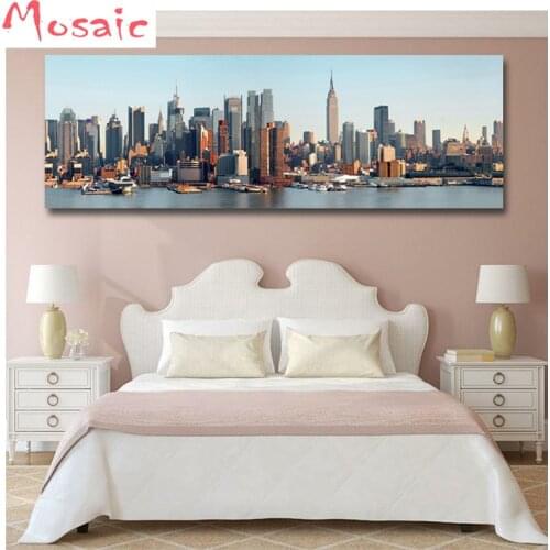 Diamond Embroidery New York City Landspace diamond mosaic diamond picture Canvas painting Wall Art Picture for Living Room decor
