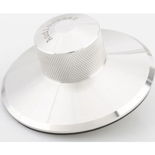 Audiocrast STB01 Stainless Steel 390g Record Weight LP Disc Stabilizer Turntable Clamp HiFi