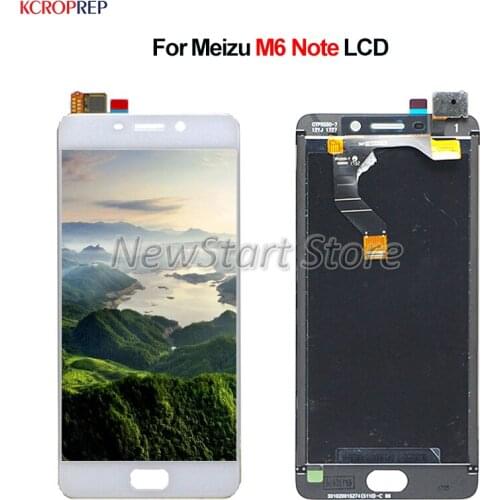For Meizu M6 Note LCD Display Touch Screen Digitizer Assembly With Frame For Meizu M6Note lcd 5.0" Replacement Accessory Parts