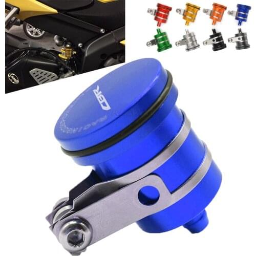 For Honda CBR1000RR FIREBLADE CBR1100XX BLACKBIRD CBR600 F3 Motorcycle Rear Brake Fluid Reservoir Clutch Tank Oil Cup