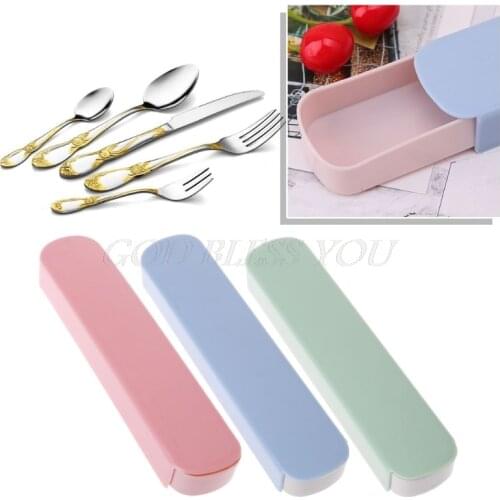 Tableware Storage Box Flatware Travel Case For Stationery Chopsticks Spoon Fork Drop Shipping