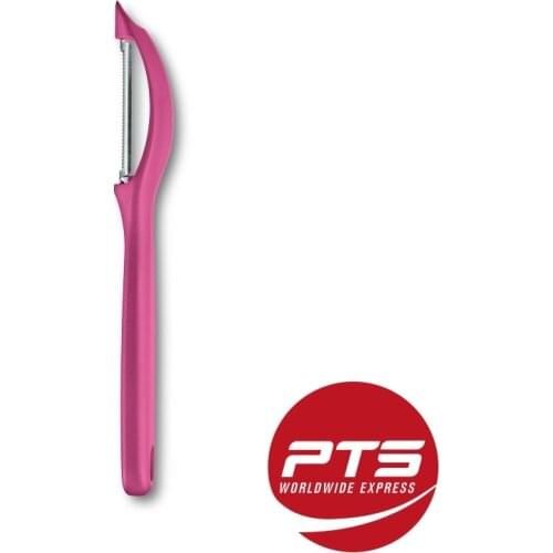 VICTORINOX Original Genuine Vickers Swiss Army Universal Peeler with Ultra Sharp Edge Luxury Swiss Made Specialty Pink Colour