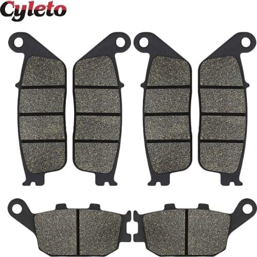 Motorcycle Front and Rear Brake Pads FOR HONDA 599 CBR600 CBR 600 F3 CB600F Hornet CB 600F CBF 600 CBF600 CB750 CBF 1000 CBF1000