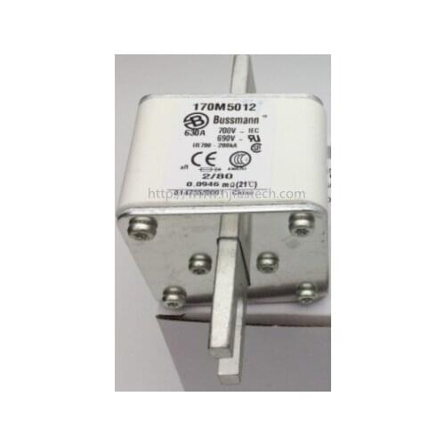 New original 170M5012 630A 690V 1R700-200KA AR UC High-speed square body fuse-link