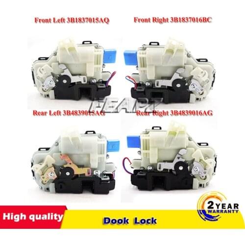 Front Rear Left Right door Lock Actuator 5J1837015 6QD837015B 3B1837015AR 3B1837015BC FOR VW T5 POLO SKODA FABIA ROOMSTER