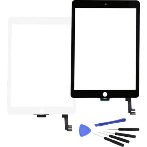 Replacement Touch Screen Digitizer Tools Parts Set for iPad Air 2 A1566 A1567