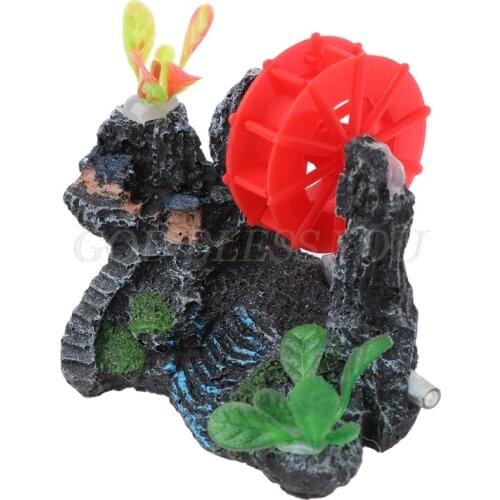 Aquarium Decoration Simulation Rockery Resin Crafts For Fish Tank Landscaping Drop Shipping