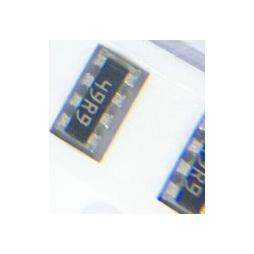 50pcs 49.9o 49.9 euro (49R9) ±1% 0603 x4 4D03WGF499JT5E patch displacement