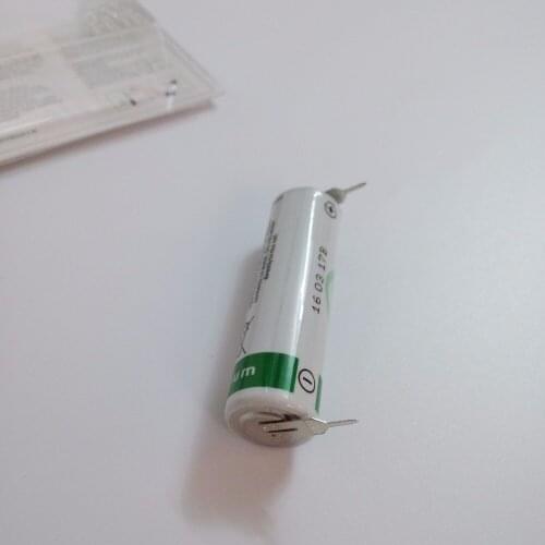 25PCS/lot New Original LS14500 AA ER14505M 3.6V 2600mah battery with pins instruments and meters backup power supply