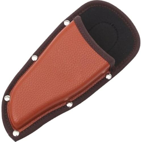 517A Durable Pruner Sheath Leather Holster Durable Leather Sheath Pouch Holder