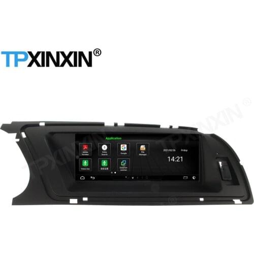 256G Carplay 1 DIN Car Radio Receiver Android 11 Auto For Audi A6 2013 2014 2015 Navigation Video Multimedia Player Head Unit