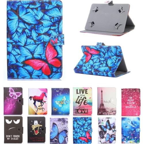Myslc Cover for Digma PLANE 1541E 4G PS1157ML 1581 3G PS1200MG 1584S 3G PS1201PG 10.1 inch Tablet Universal PU Leather Case