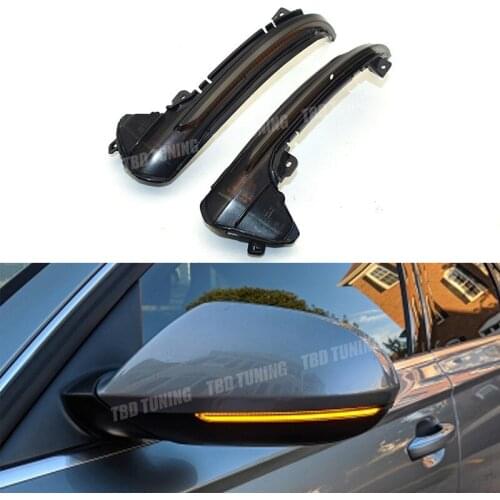 For Audi A6 S6 RS6 C7 Dynamic Blinker Turn Signal Led 2012 - 2019 A6 C7 S6 RS6 Mirror Led
