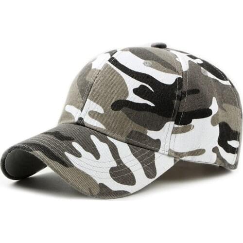 Summer Adjustable Baseball Caps Unisex Sports Outdoor Sunscreen Quick-Drying Casual Caps Women Men Camouflage Hats