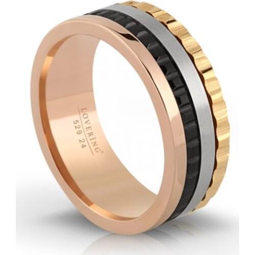 Lvr529 Steel Wedding Ring