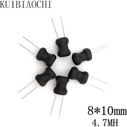New 20pcs/LOT Power Inductor DIP 8*10mm 4700UH 4.7MH 0810 high quality