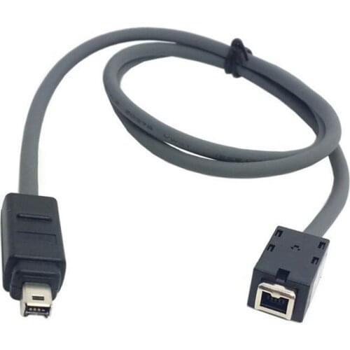 The New Firewire 400 IEEE 1394 1394A 4Pin Male to Female Extension Cable Lead 50cm