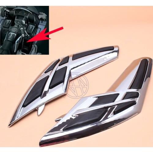 Motorcycle Fairing Tank Trim For Honda Goldwing 1800 GL1800 2001-2011 Motorbike Accessories Part Chrome