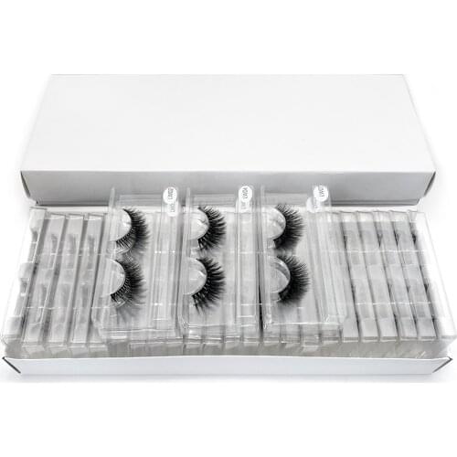 Wholesale Eyelashes 10/40/50/100pcs 3d Mink Lashes Natural Mink Eyelashes Wholesale False Eyelashes Makeup False Lashes In Bulk