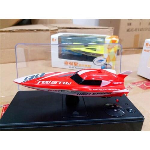 Mini Radio-Controlled Fish Speedboat Waterproof RC Ship Remote Control Submarines Kids Scientific Experiment Funny Toy Gift