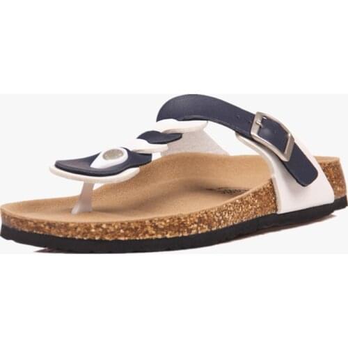 COSMAGIC Fashion Cork Flip Flops Slippers 2021 New Women Summer Beach Casual Buckle Outside Non-slip Slides Shoe