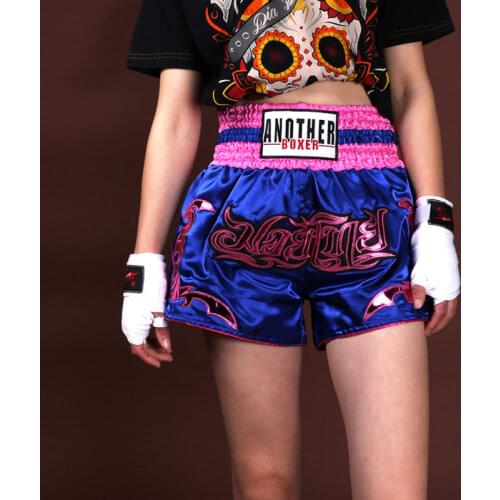 Kids Adults Thai Kickboxing Trunks Fitness Training Martial Arts Fighting Shorts Boxing Bjj Sanda Grappling Short Sports Clothes