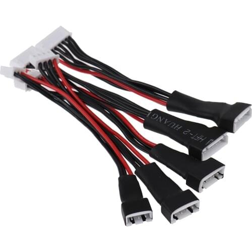 5Pcs RC FPV Lipo Battery Balancing Head Extension Line 2/3/4/5/6S Extend line New