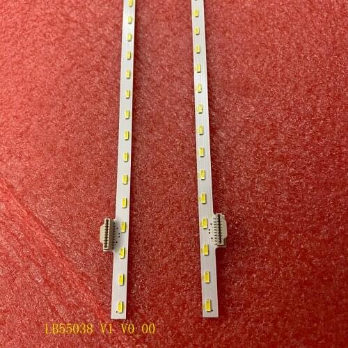 2pcs/set LED Backlight strip For SONY KDL-55W800B 55W805C KDL-55W807C KDL-55W800C 55W755C KDL-55W809C 55W850C 74.55T26.001-0-FC1