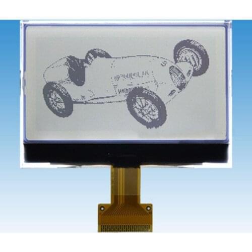 3.2 inch 24PIN SPI COG 256128 LCD Screen ST75256 Controller White Backlight I2C/Parallel Interface