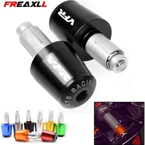 7/8'' 22mm For Honda VFR400 NC30 VFR750 F VFR800 F VFR1200 F CNC Aluminum Motorcycle Handlebar Moto Handle Bar Grips Ends