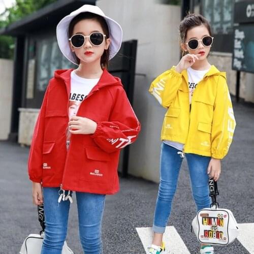 Children Clothing Cartoon letter Jacket Autumn New Coat Baby Girl Outing Clothes Jacket Children Zipper Cardigan Fashion Jacket