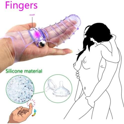 Adult Erotic Silicone Butt Plug Anal Unisex Finger Vibrator Clitoral G-spot Sex Toys For Couples Masturbator Massager Chastity
