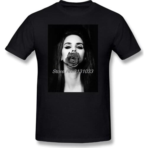 Lana Del Rey T-Shirt Men Print Men Fashion Short Sleeve T Shirt Male T-Shirts Printed Funny Music Tee Shirt Plus Size 4XL 5XL