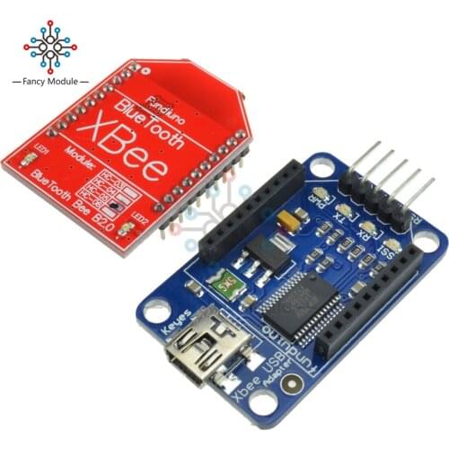 HC-05 Bluetooth Bee Master Slave 2in1 Module + Mini Bluetooth XBee USB to Serial Port Adaptor FT232RL For Arduino