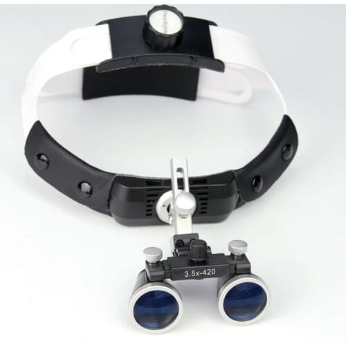 2.5X 3.5X Surgical Loupe Helmet Magnifier Dental Loupes Surgeon Operation Medical Enlarger Clinical Magnifier