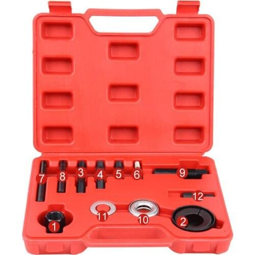 HSS Power Steering Pulley Remover Installer Alternator Tool Set W/ Case