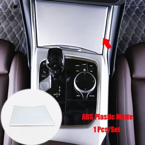 For BMW 3 Series G20 2019 2020 ABS Matte Car Front Water Cup Cover Decoration Cover Trim Interior Car Accessories Styling 1pcs