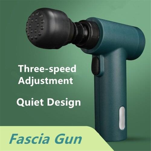 Fascia Gun Muscle Massager Gun Massage for Body Vibrator Guns Back Massager Pistol Back Massager Fitness Relax Electric Massager