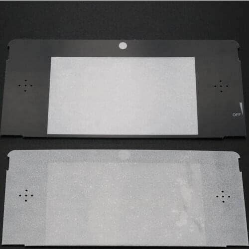 1PCS Replacement Plastic Top Front LCD Screen Frame Lens Cover For Nintendo For 3DS