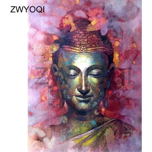 Full Square Diamond painting Cross stitch Buddha religion DIY 3D Diamond mosaic Full Round Diamond embroidery Buddha religion