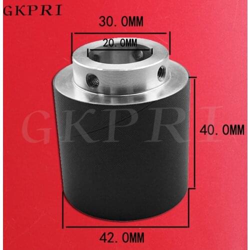 Wide format printer plotter Wit color paper pressure roller aluminum grid roller gear pulley Wit-color metal roller 1pc 2pcs