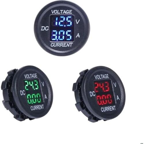 Universal DC 9V to 48V 10A Digital Voltmeter Ammeter Voltage Current Meter Measurement LED Display
