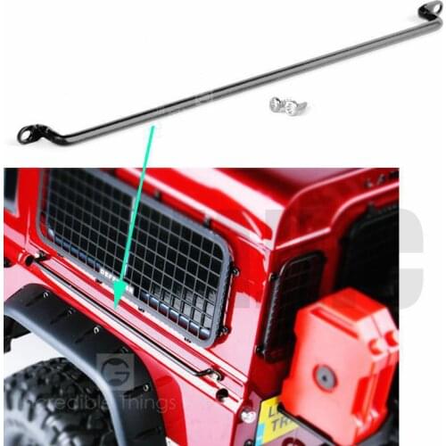 1/10 Rc Rock Crawler Truck Traxxas Trx4 AXIAL SCX10II 90046 RR10 90053 CC01 D90 D110 TACTICAL UNIT 1/10 Car Shell Metal Handrail