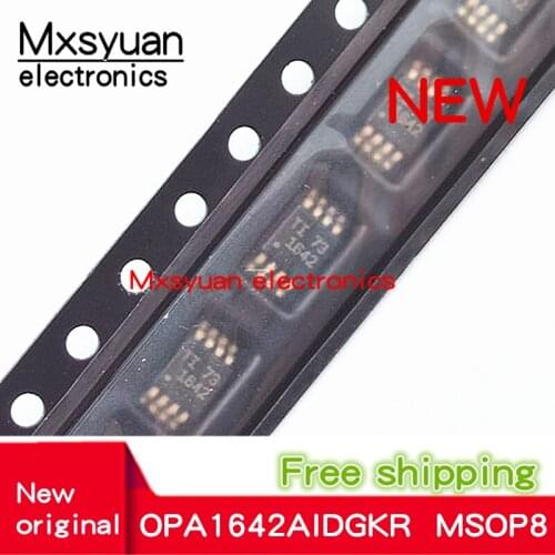10pcs~50pcs/LOT OPA1642AIDGKR OPA1642AIDGKT OPA1642AIDGK 1642 MSOP8 New original