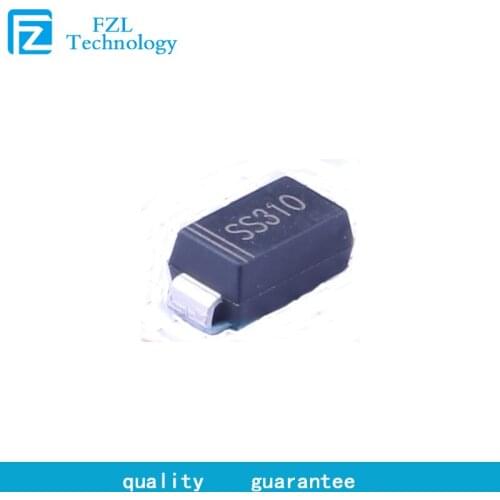 1000pcs SS310 Schottky diode SMA (DO-214AC) 100V 3A
