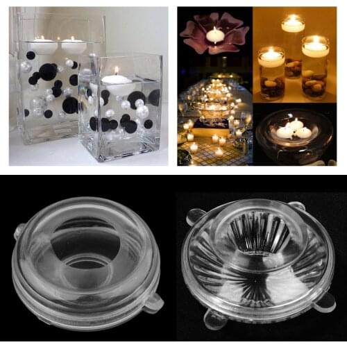 2 Pieces Water Floating Candle Disc Floater Candles Making Mold Soap Mould
