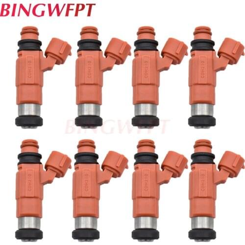 8x FLOW MATCHED CDH210 0280155723 INP771 MD319791 Fuel Injectors for Chevrolet Suzuki Dodge Chrysler Yamaha outboard Mitsubishi