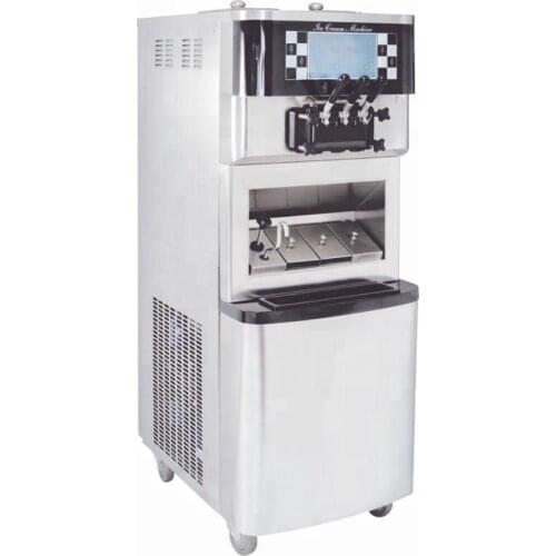98L soft ice cream machine Pre-cooling and air pump Mix Flavor Commercial Soft Serve Ice Cream Machine FREE CFR BY SEA