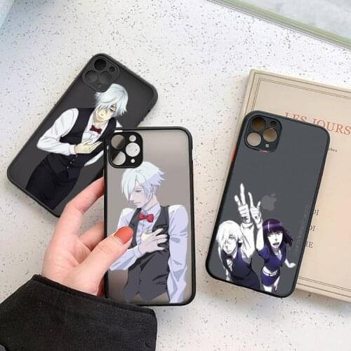 Death Parade Phone Case For iphone 12 11 7 8 plus mini x xs xr pro max matte transparent cover
