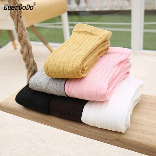 Spring Autumn Girls Leggings Cotton Pants For Girls Kids Trousers Leg Warmer Children Clothing Toddler Dance Pantyhose